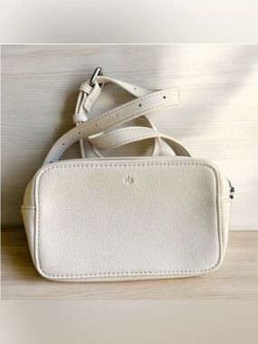 NEW Ela Micro Belt Bag - Jilly Box Collab Spring 2023 - Dove Pebble Size S/M